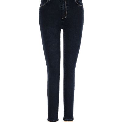 Abercrombie & Fitch Women Blue Jeggings 4